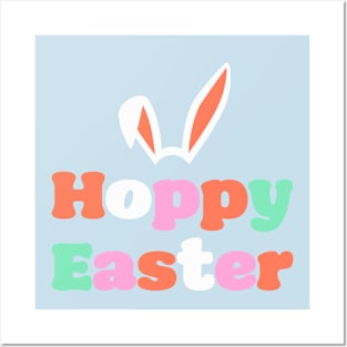 'Hoppy Easter' T-Shirt Posters and Art